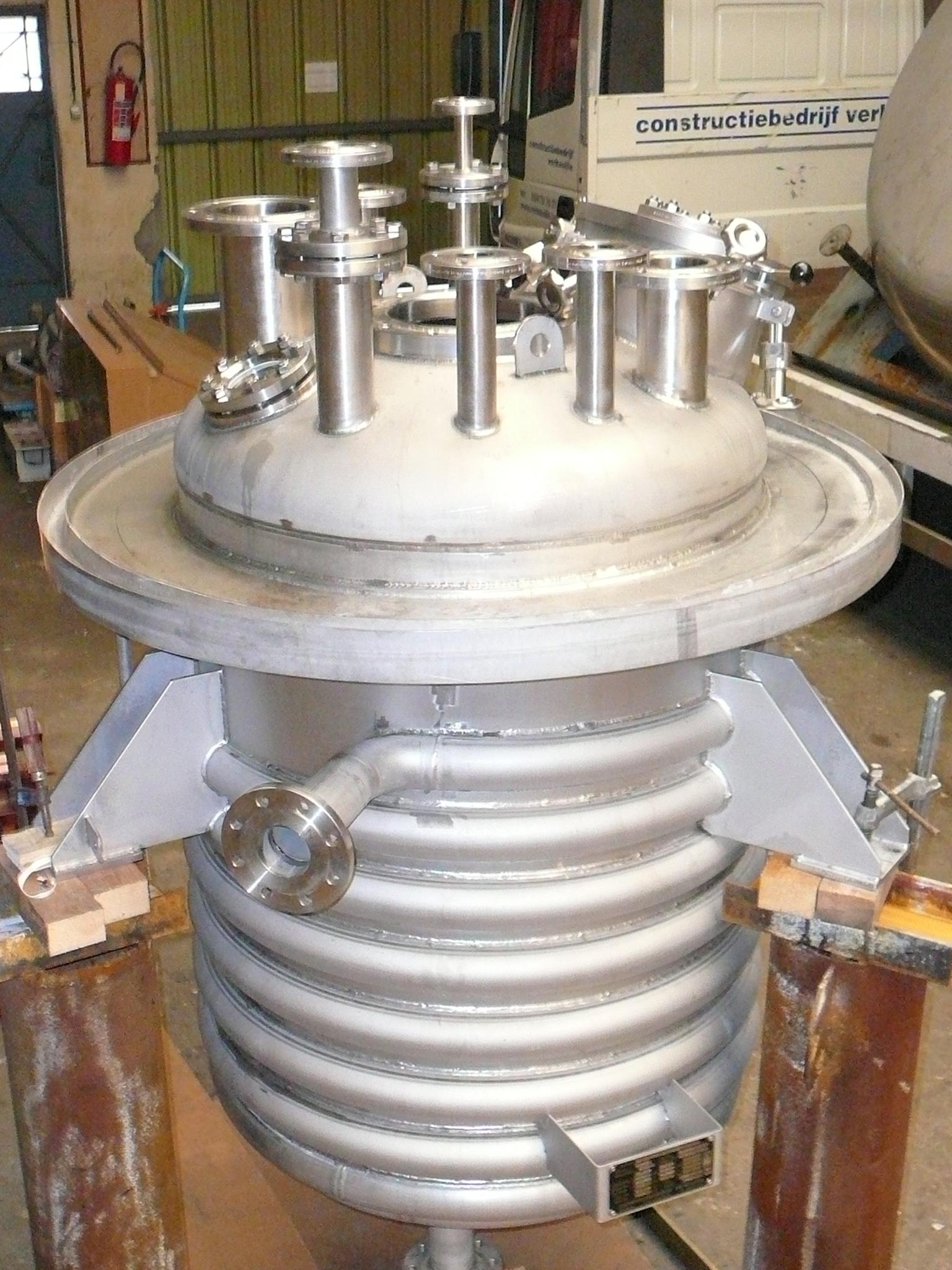 Hastelloy C276 reactor van 1m³.